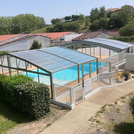 Chalet Avec Piscine, Climatisation & Vue De 2 A 6 Personnes - Hasparren - Pays Basque - Chalet Ibaia ภายนอก รูปภาพ