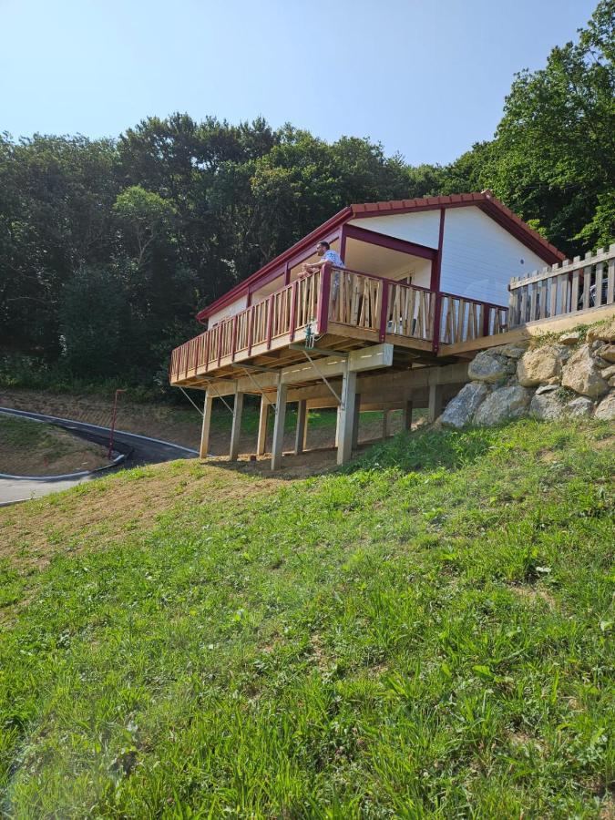 Chalet Avec Piscine, Climatisation & Vue De 2 A 6 Personnes - Hasparren - Pays Basque - Chalet Ibaia ภายนอก รูปภาพ